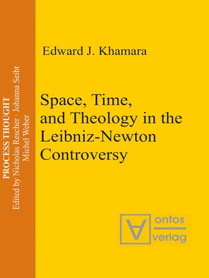 cover image of Space, Time, and Theology in the Leibniz-Newton Controversy